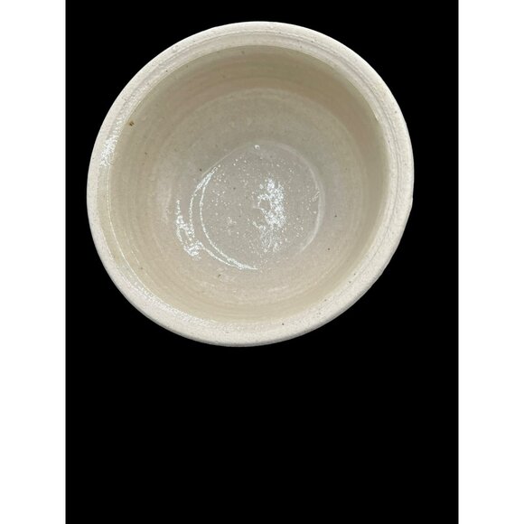 Stunning Art Pottery Shallow Bowl with Covered Lid Colorful Butter Dome 8" x 6" - Picture 7 of 9